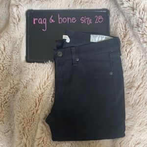 rag & bone Black Legging Jeans Size 28